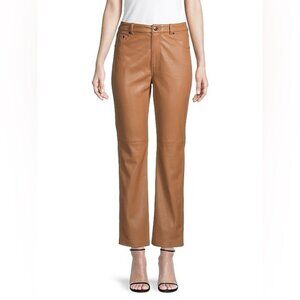7 for All ManKind Vegan Leather Pants NWT